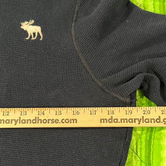 Blue Abercrombie & Fitch Muscle Sweatshirt - Large - Picture 6 of 7